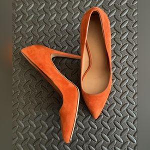 Halston Heritage Suede Shoes 10